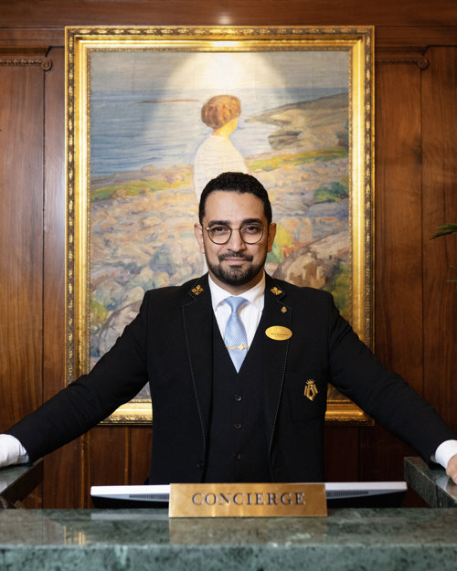 concierge Tarik Nascimento e Silva