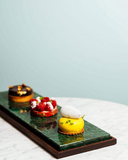 Tre små desserter