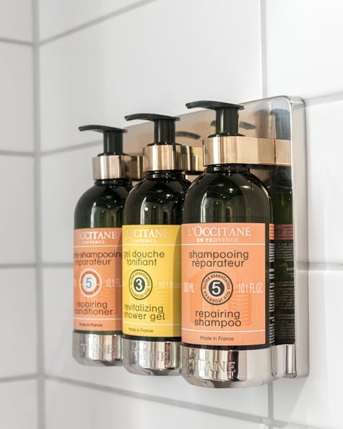 L'Occitane dusjsåpe, shampoo og balsam